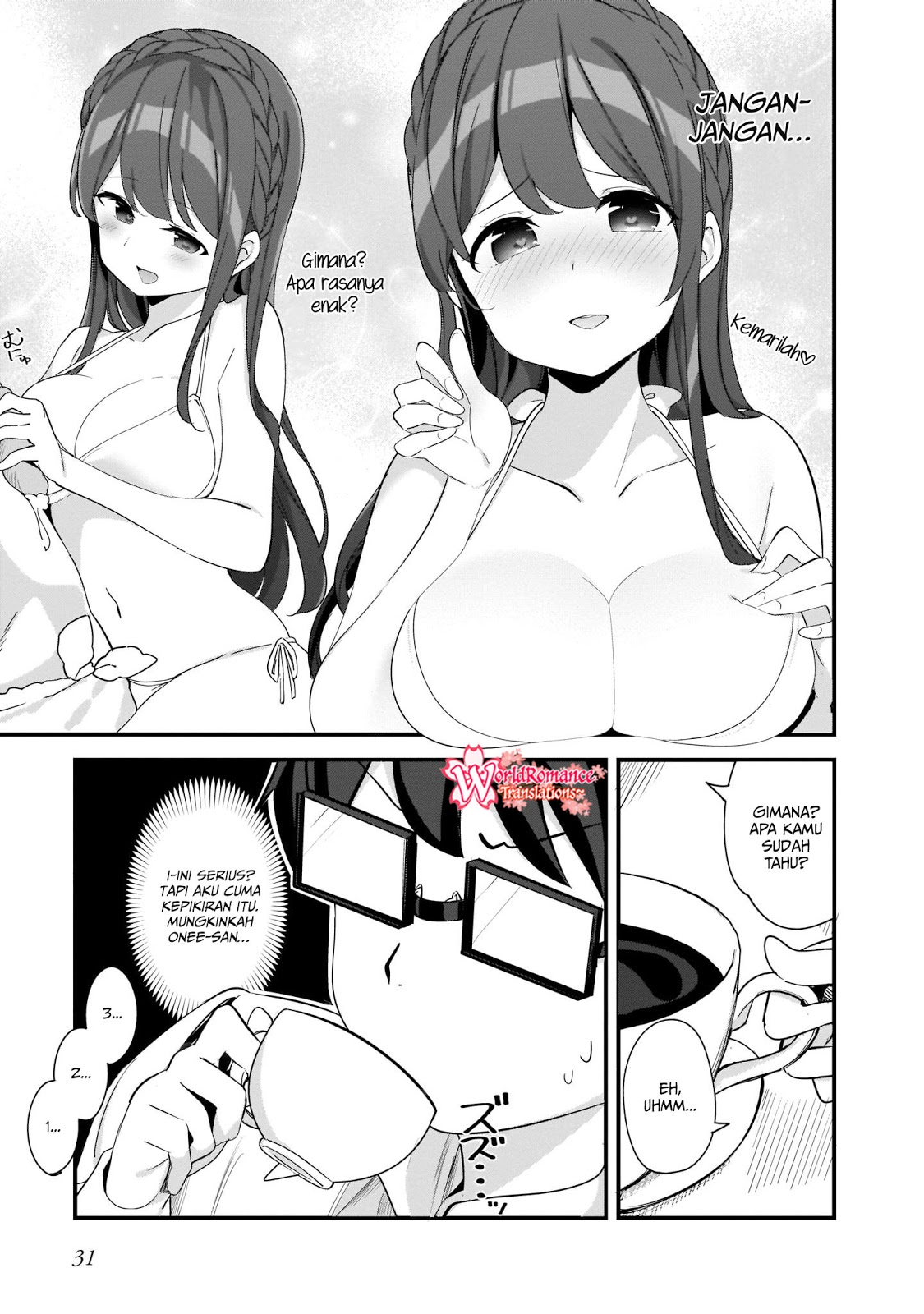 Hayasegawa-kun to Megami na Onee-san chapter 2